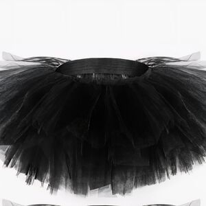 NEW Black Tulle Skirt Tutu